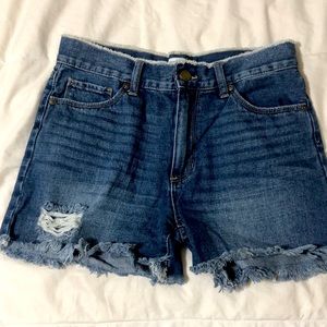 Boutique jean Shorts. Size small. Fit like size 6.